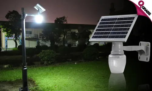Solar Panel LED Light!